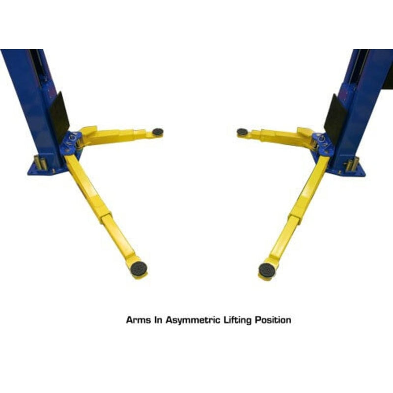 Atlas PV10PX 10,000 lb Overhead 2-Post Lift arms