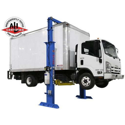 Atlas Platinum PVL15 15,000 lb Heavy Duty 2-Post Lift with truck