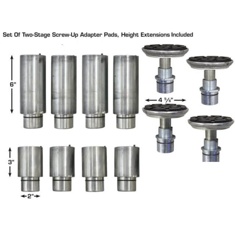 Atlas Platinum PVL10 ALI Certified 10,000 lb Overhead 2 Post Lift with adapters