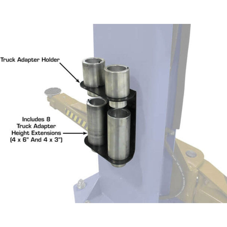 Atlas Platinum PVL10 ALI Certified 10,000 lb Overhead 2 Post Lift with truck adapter holder