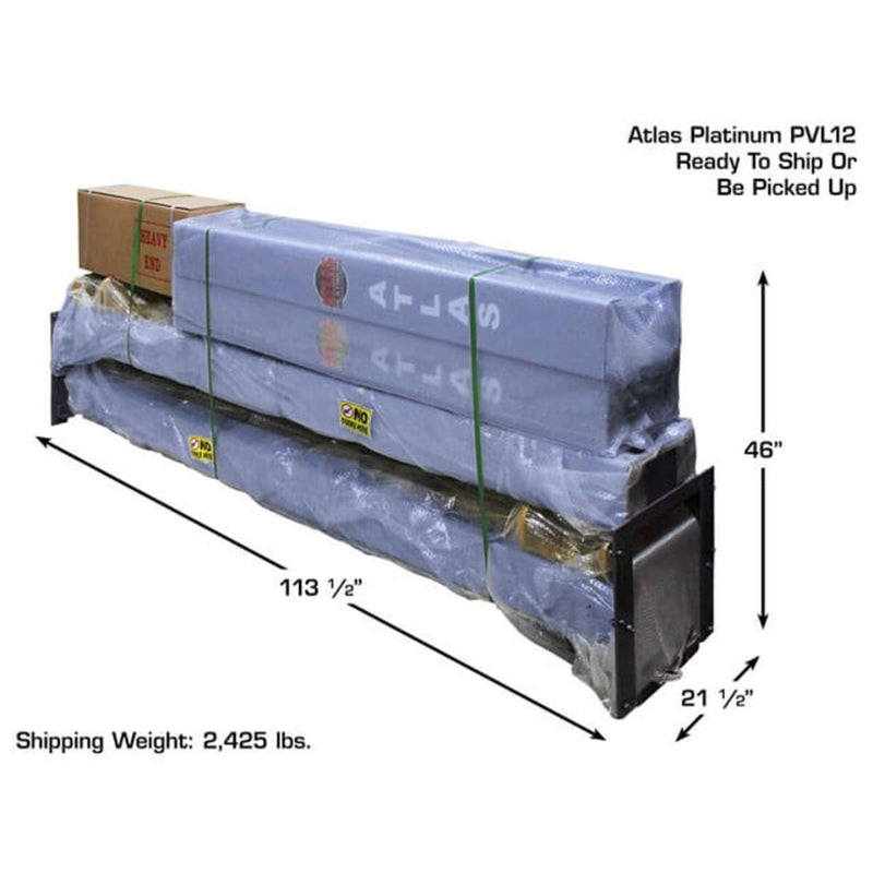 Atlas Platinum PVL12 ALI Certified 12,000 lb Overhead 2 Post Lift in a box