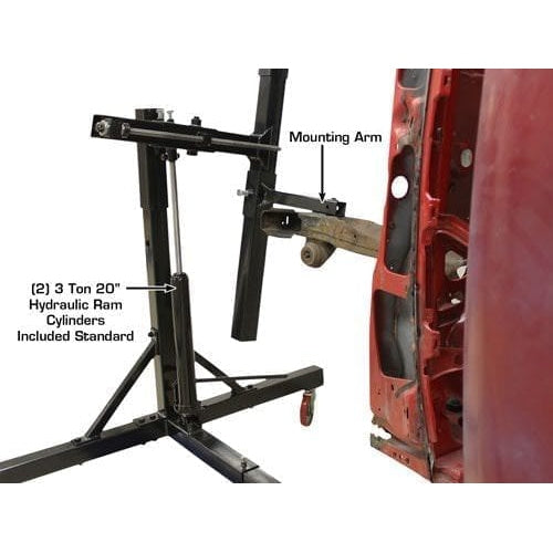 Atlas Auto SPINS (“SIMPLE POSITION IN SECONDS”) Rotisserie W/ Balance Bolt Mounting Arm