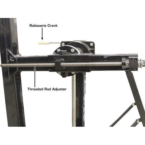 Atlas Auto SPINS (“SIMPLE POSITION IN SECONDS”) Rotisserie W/ Balance Bolt Rod Adjuster 