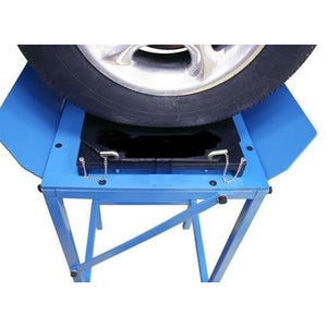 Atlas Alignment Wheel Stand & Turntable Package Closeup