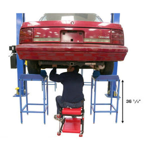 Atlas Alignment Wheel Stand & Turntable Package Rear View