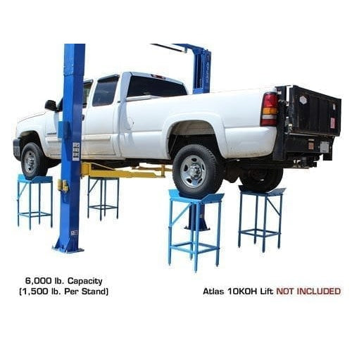 Atlas Alignment Wheel Stand & Turntable Package Side View