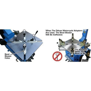 Atlas TC221 Tire Changer + WB11 Motorcycle Wheel Balancer Combo 
