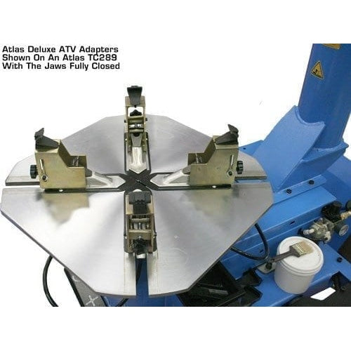 Atlas TC221 Tire Changer + WB11 Motorcycle Wheel Balancer Combo with ATV adapters