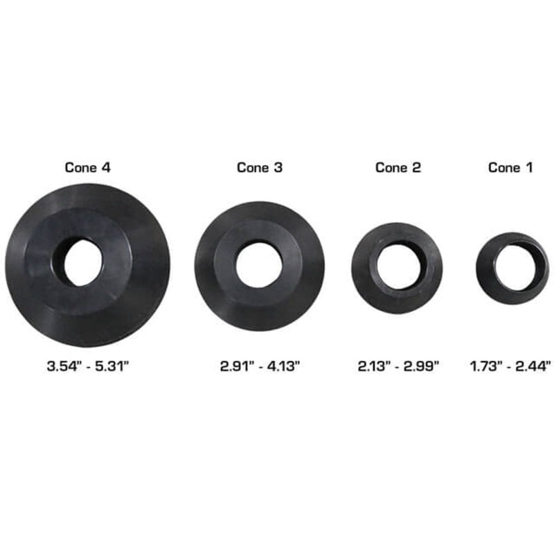 Atlas TC229 Tire Changer + PWB50 Wheel Balancer Combo Package cone