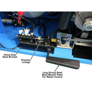 Atlas TC289 Tire Changer + WB11 Deluxe Motorcycle Wheel Balancer Combo long pedal for better control