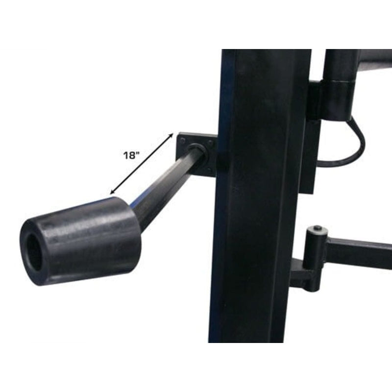 Atlas TC755EZ Tilt-Back Rim-Clamp Tire Changer w/ E-Z Arm measurements