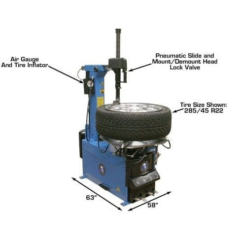 Atlas TC755EZ Tire Changer + WB49-2-PRO Wheel Balancer Combo Package Product Features