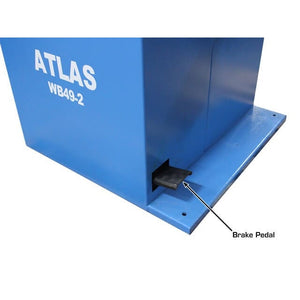 Atlas TC755EZ Tire Changer + WB49-2-PRO Wheel Balancer Combo with break pedal