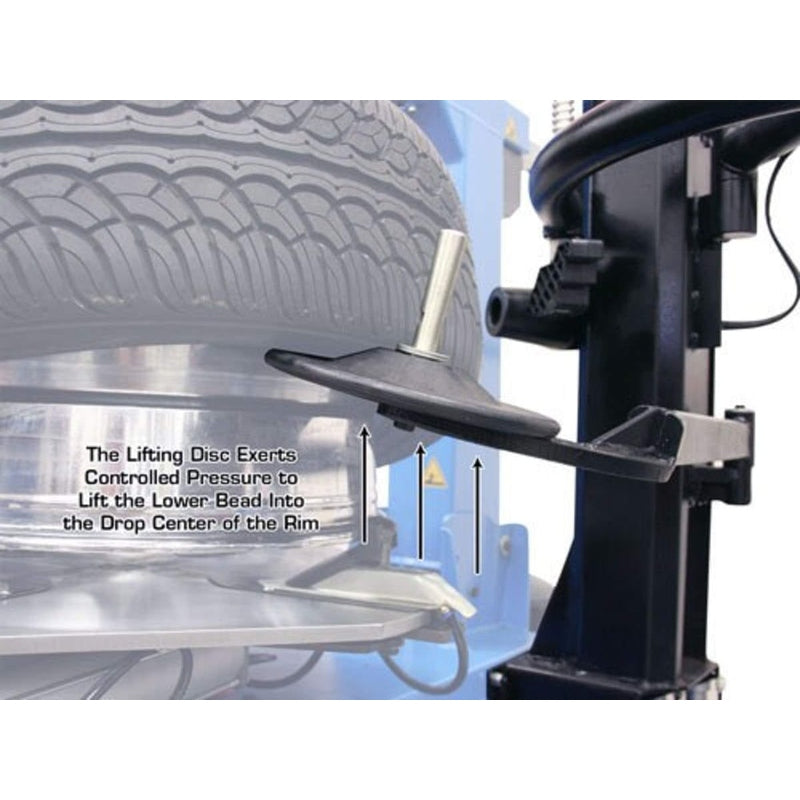 Atlas TC755EZ Tire Changer + WB49-2-PRO Wheel Balancer Combo Package with lifting disc