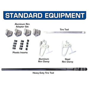 Atlas TTC305A Truck Tire Changer + WBT-210 Heavy Duty Wheel Balancer Combo Accessories