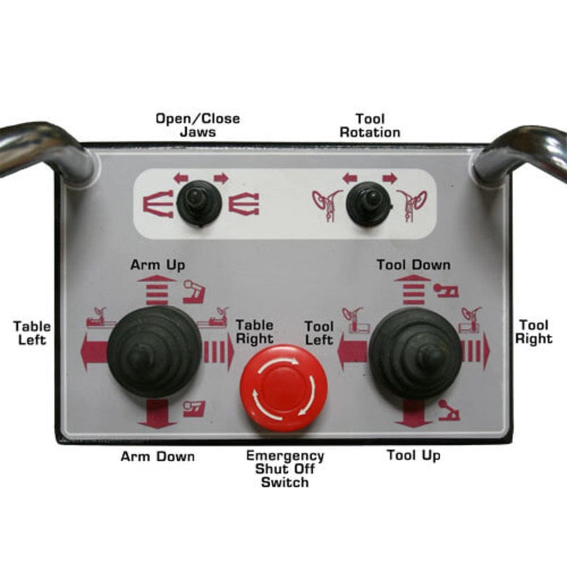 Atlas TTC306 Deluxe Automated Truck Tire Changer with control panel