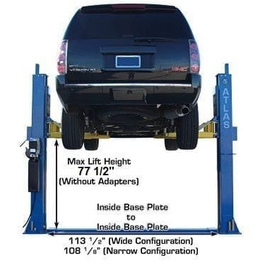 Atlas BP12000X 12,000 lb Baseplate 2 Post Lift