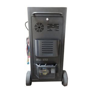 Bludee AC400 Auto Recovery Recycle Recharge Machine for r134A Refrigerant in rear view