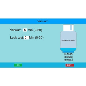 Bludee AC400D Auto Recovery Recycle Recharge Dual Machine for both R134A and R1234yf Refrigerant vacuum