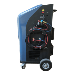 Bludee AC600 Auto Recovery Recycle Recharge Machine for 1234yf facing the left