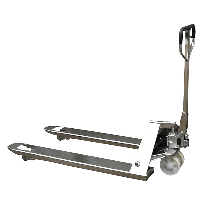 EKKO A25G 5500lbs Galvanized Steel Manual Pallet Jack facing the right