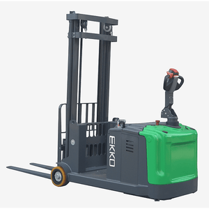 EKKO EK14-130Li Counterbalanced Walkie Stacker- side view