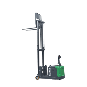 EKKO EK14S-189LI Lithium Counterbalanced Walkie Stacker SIDE-SHIFTING