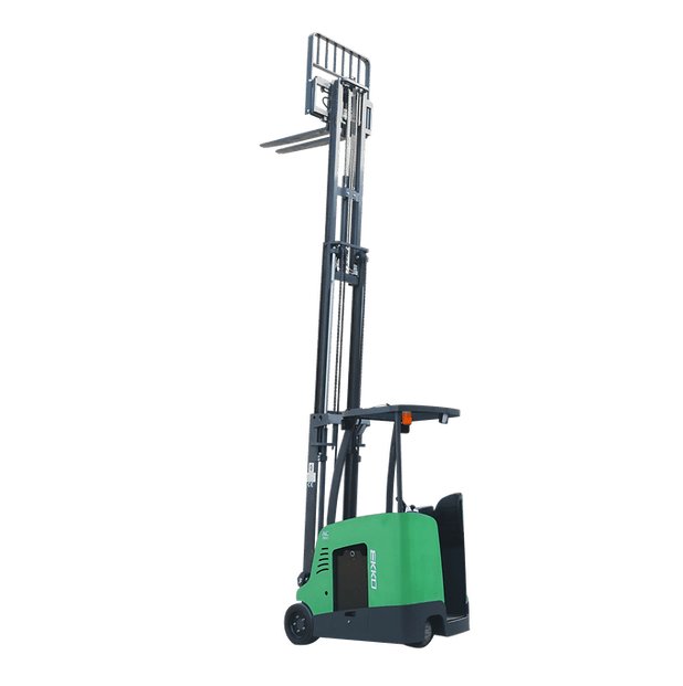 EKKO EK18RF-Li Stand-up Rider Forklift extended