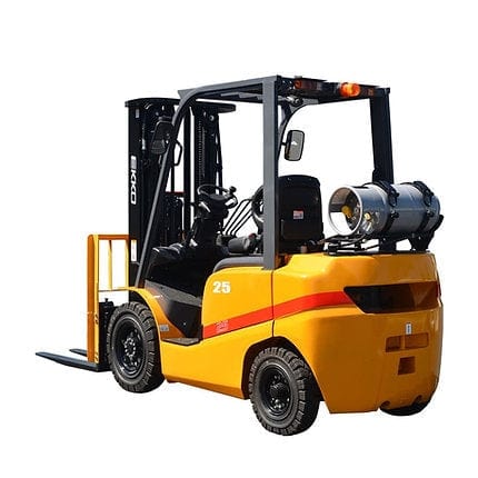 EKKO EK20TLP Forklift with solid pneumatic tires 4500 lbs., cap.- side view