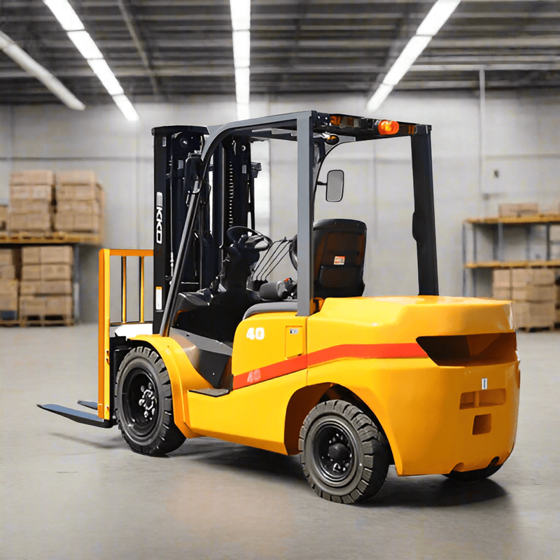 EKKO EK25D Forklift with solid pneumatic tires 5000 lbs., cap.-