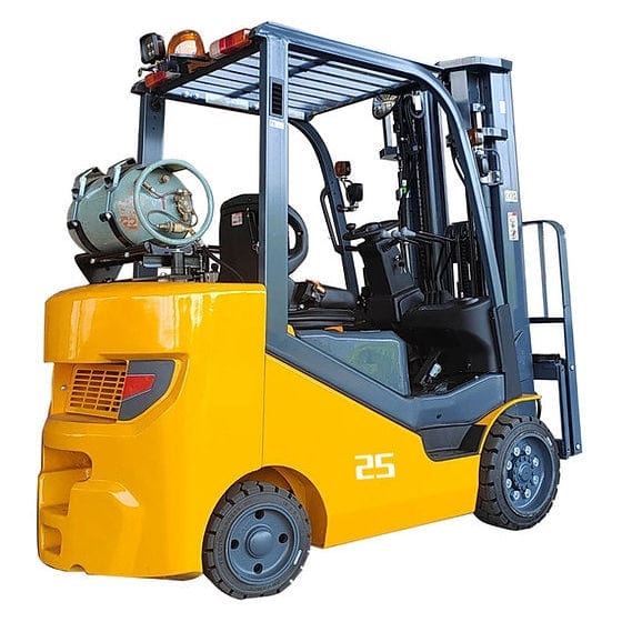 EKKO EK25SLP Forklift with Pattern Cushion (LPG) 5000 lbs- side view