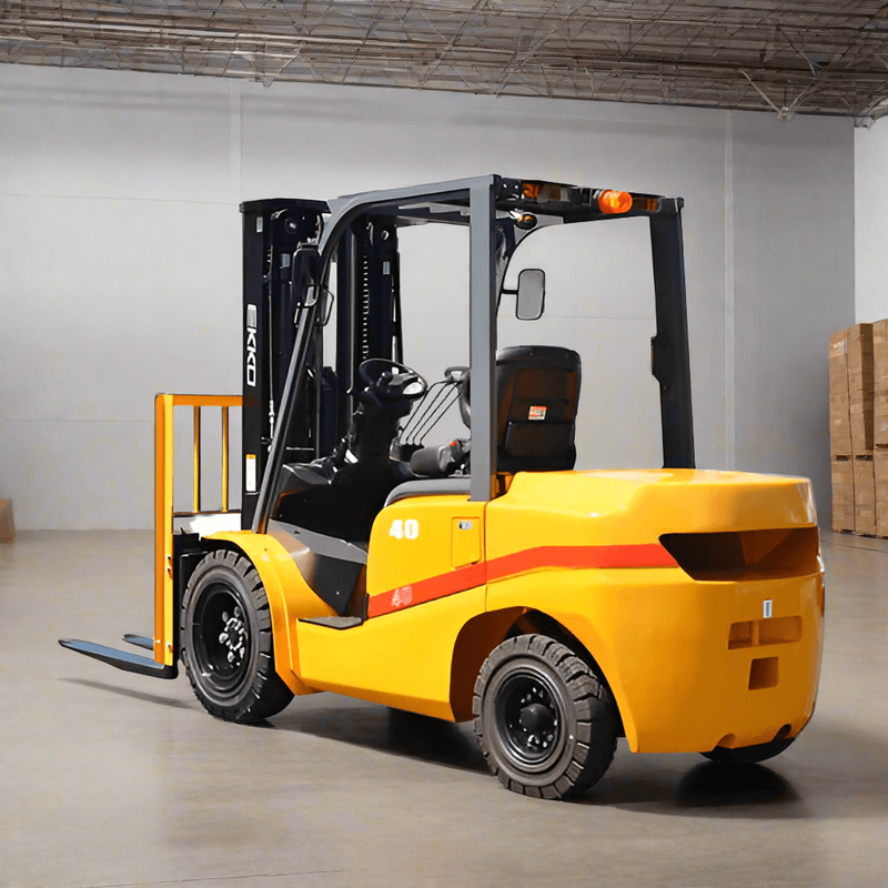 EKKO EK30D Forklift with solid pneumatic tires 6000 lbs., cap.-