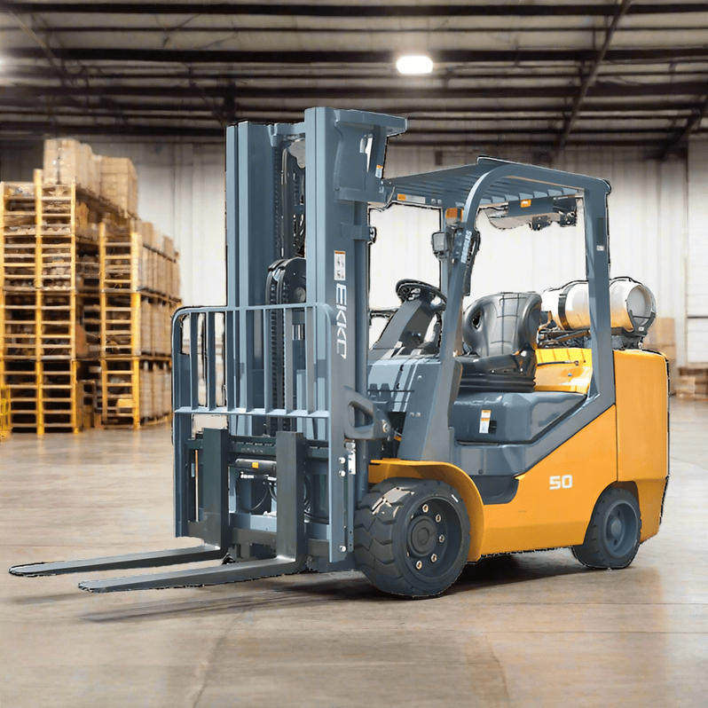 EKKO EK50LP Forklift (LPG) 10,000 lbs cap, 185" Lift Height- 