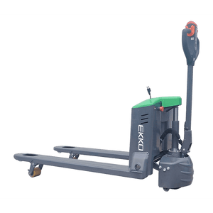 EKKO EP18JNLI Full Electric Narrow Pallet Jack 4000 lb. Capacity- side view