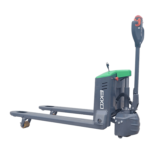 EKKO EP18JNLI Full Electric Narrow Pallet Jack 4000 lb. Capacity- side view