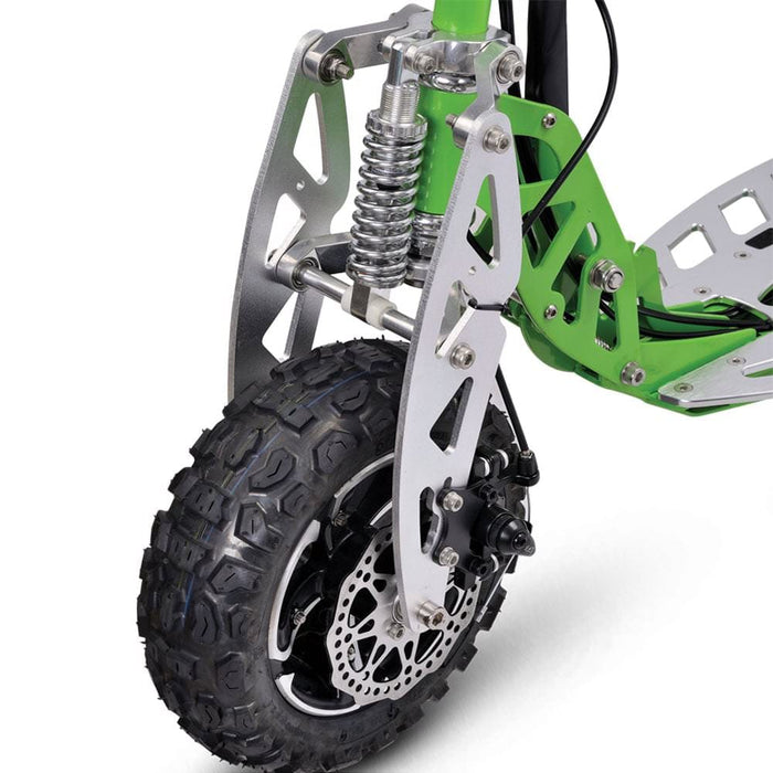 MotoTec/UberScoot 70x 2-Speed Gas Scooter Green | My Garage Supplies