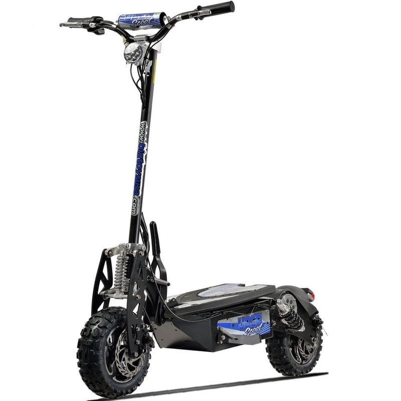 MotoTec/UberScoot 1600w Electric Scooter Black | My Garage Supplies