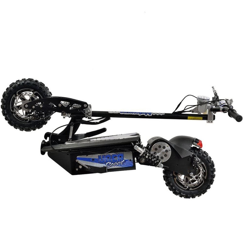 MotoTec/UberScoot 1600w Electric Scooter Black | My Garage Supplies