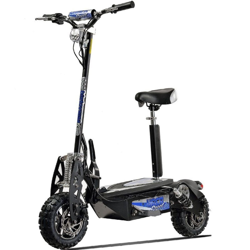 MotoTec/UberScoot 1600w Electric Scooter Black | My Garage Supplies