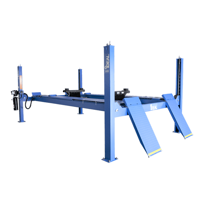 iDEAL FP14KAC-X 14K-4 Post Alignment Lift 182.5" WB (Closed Front / Cable Pull)