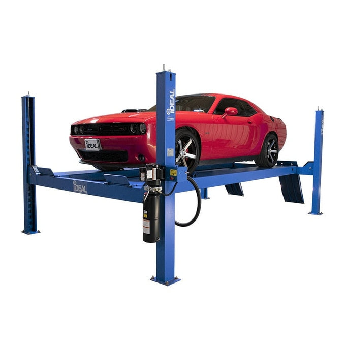 iDEAL FP14KC-X 14,000 lb. 4 Post Service Lift 182.5" WB (Closed Front / Cable Pull)