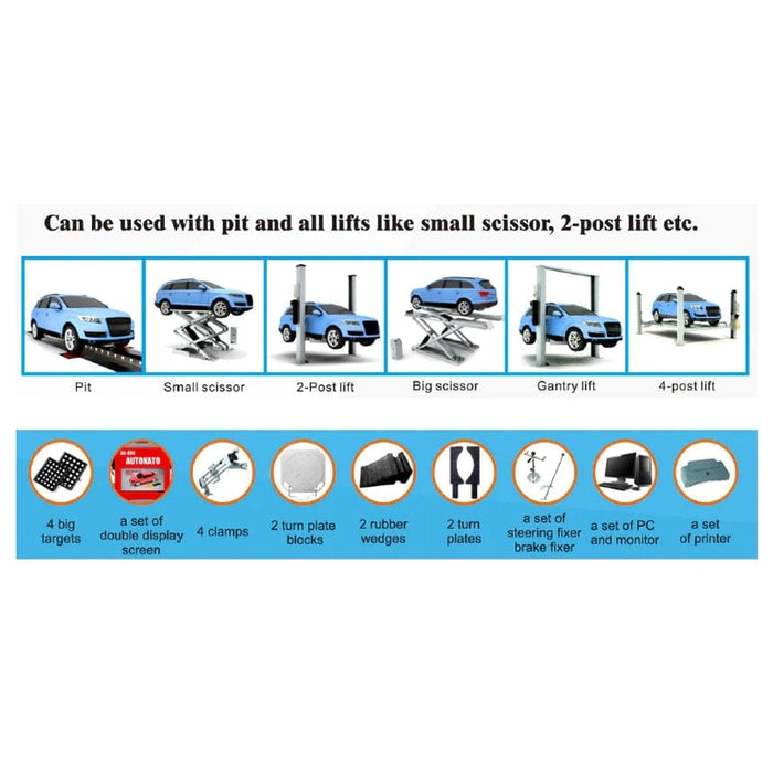 Katool KT-AV8 3D Wheel Alignment System