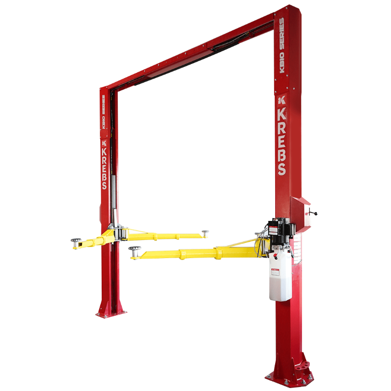KREBS KB10/H 11800001 10,000lb 2-Post Automotive Lift RED
