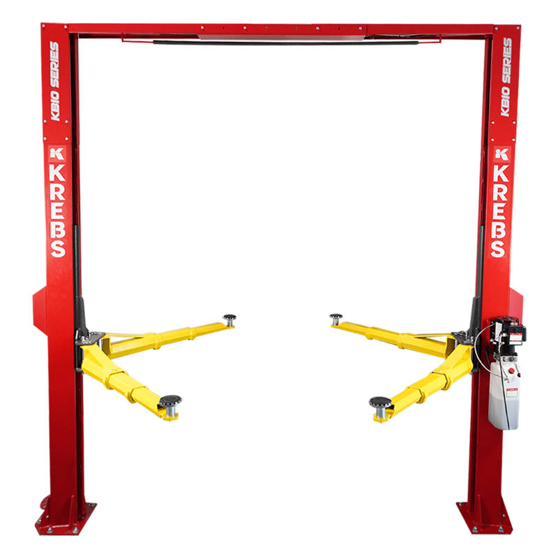 KREBS KB10/H 11800001 10,000lb 2-Post Automotive Lift RED