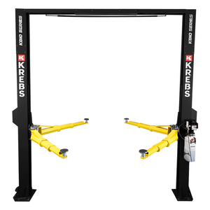 KREBS KB10/H-T 11853004 10,000lb 2-Post Automotive Lift Black