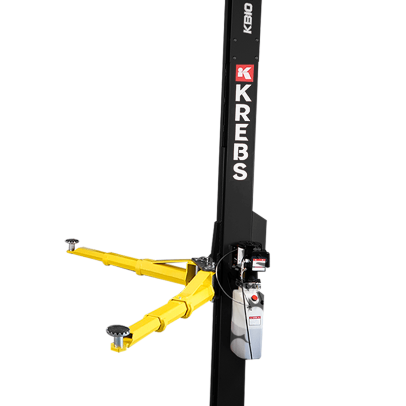 KREBS KB10/H-T 11853004 10,000lb 2-Post Automotive Lift Black
