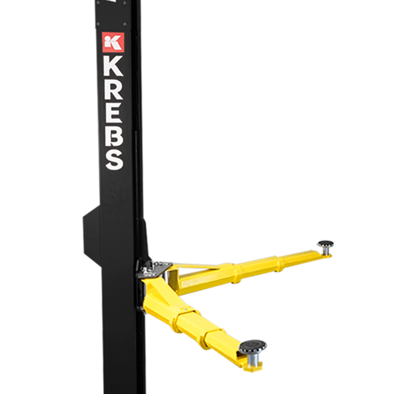 KREBS KB10/H-T 11853004 10,000lb 2-Post Automotive Lift Black
