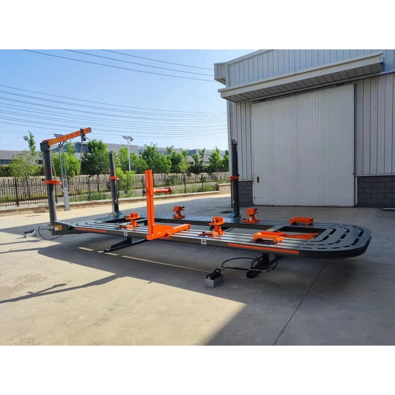 Katool KT-198L Auto Body Frame Machine Side View