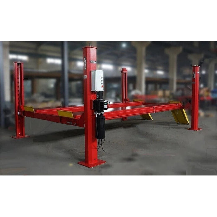 Katool KT-4H150 15,000lbs 4 Post Alignment Lift in side view