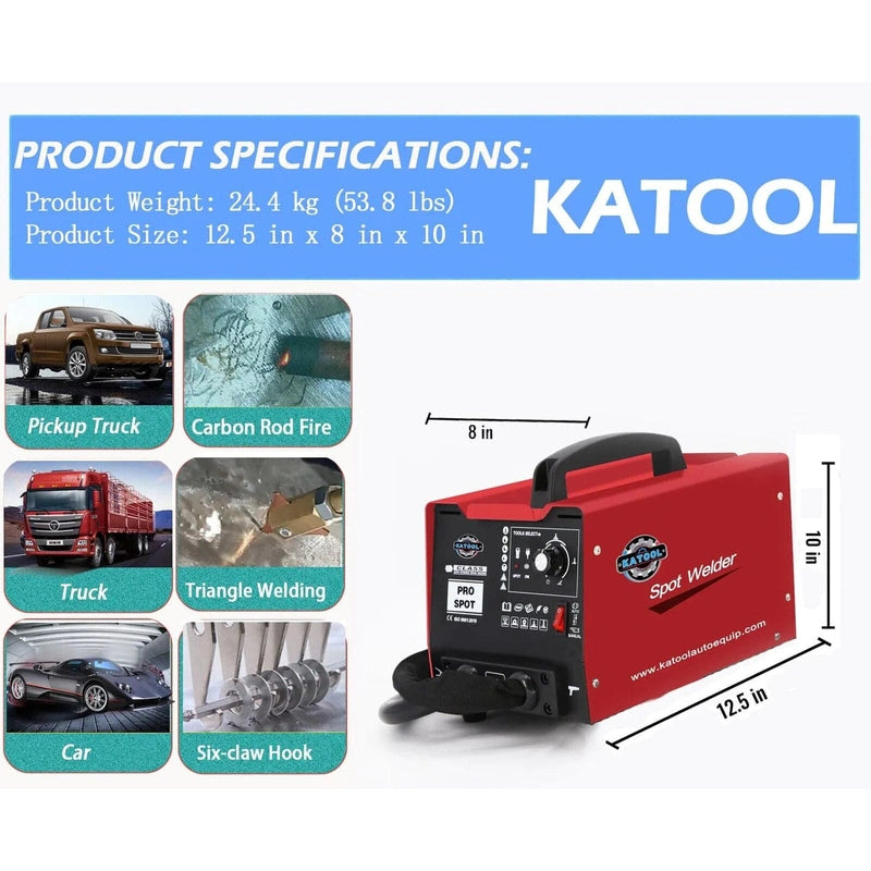 Katool KT-90EPRO Body Spot Welder Dent Puller Spot Welding Machine Product Specifications